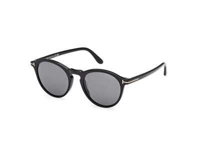 Shiny Black Male Sunglasses Tom Ford 889214601582