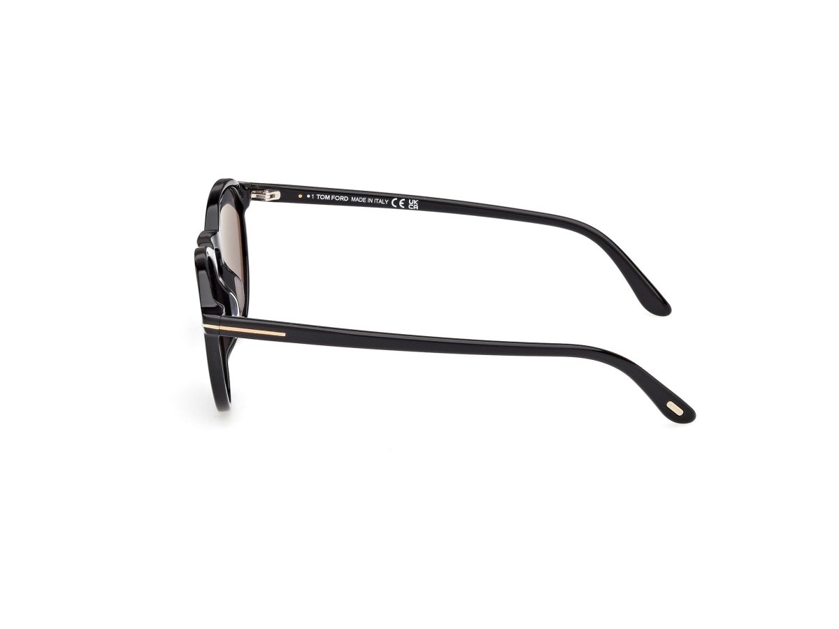 Shiny Black Male Sunglasses Tom Ford 889214601551