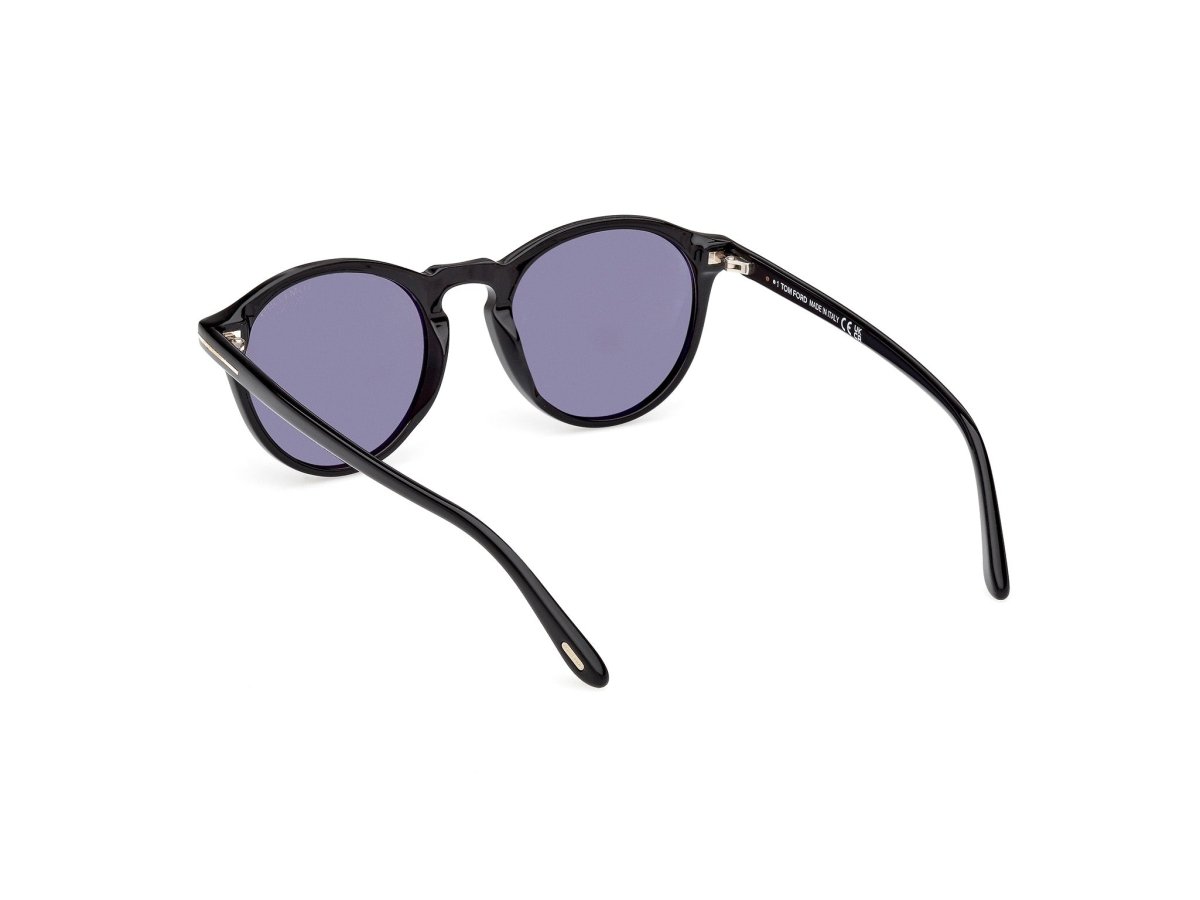 Shiny Black Male Sunglasses Tom Ford 889214601551