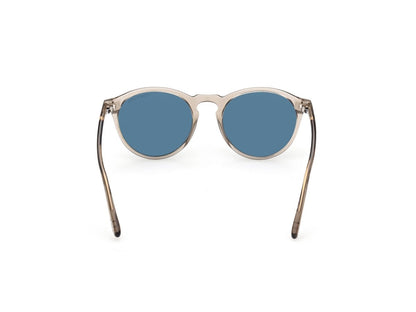 Shiny Beige Male Sunglasses Tom Ford 889214291660
