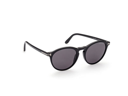 Shiny Black Male Sunglasses Tom Ford 889214291615