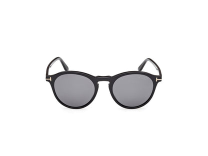 Shiny Black Male Sunglasses Tom Ford 889214601551