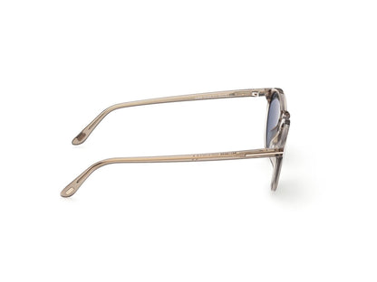 Shiny Beige Male Sunglasses Tom Ford 889214291660