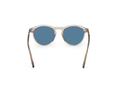 Shiny Beige Male Sunglasses Tom Ford 889214292124