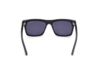 Shiny Black Male Sunglasses Tom Ford 889214294906