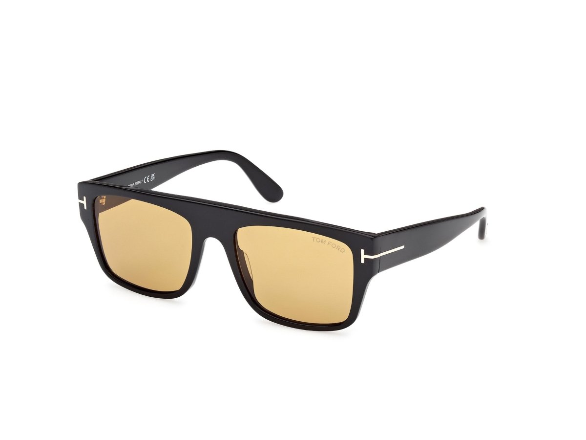 Shiny Black Male Sunglasses Tom Ford 889214601797