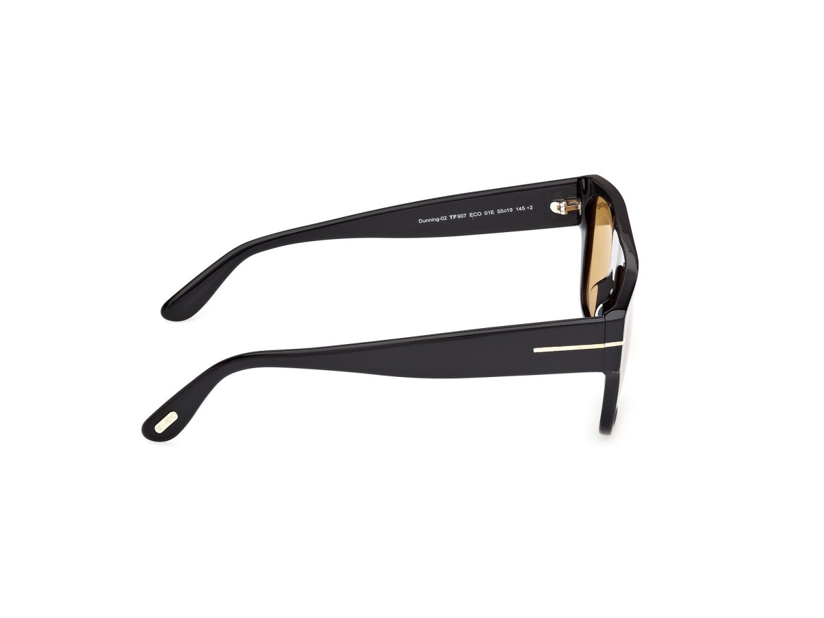 Shiny Black Male Sunglasses Tom Ford 889214601797
