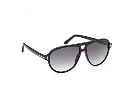 Shiny Black Male Sunglasses Tom Ford 889214318176