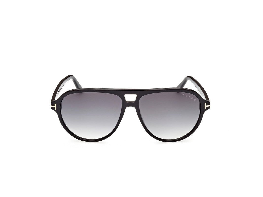 Shiny Black Male Sunglasses Tom Ford 889214318176