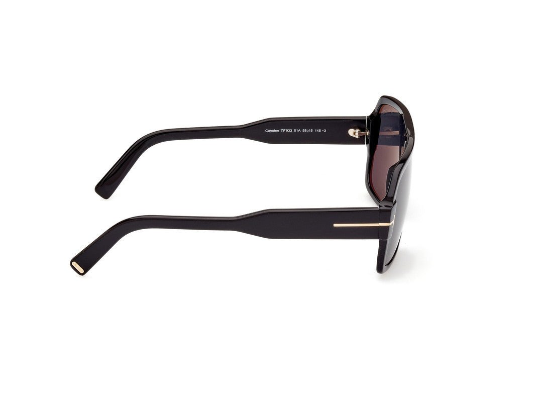 Shiny Black Male Sunglasses Tom Ford 889214318213