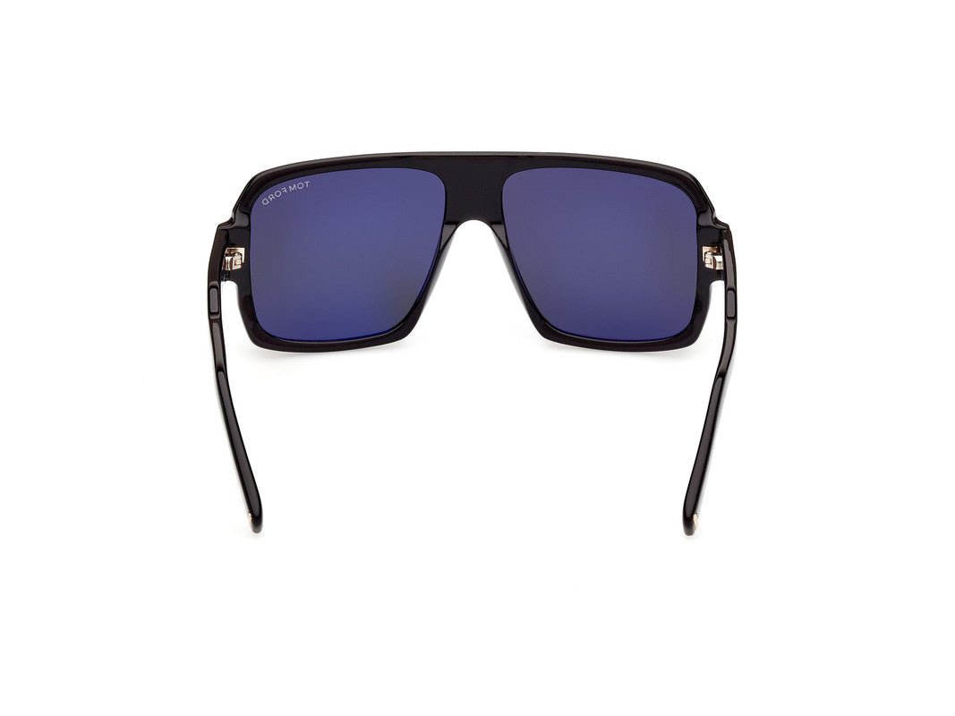 Shiny Black Male Sunglasses Tom Ford 889214318213