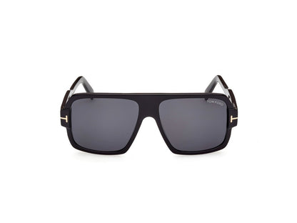 Shiny Black Male Sunglasses Tom Ford 889214318213