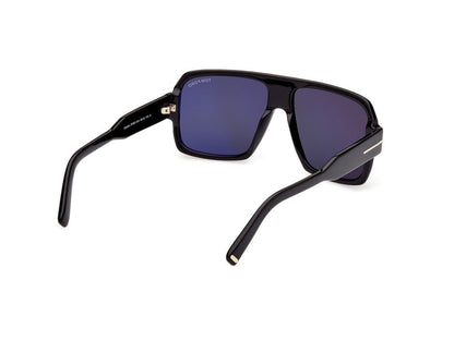 Shiny Black Male Sunglasses Tom Ford 889214318213