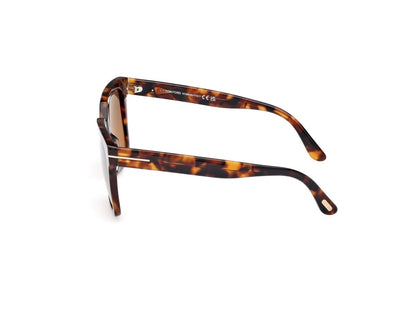 Dark Havana Female Sunglasses Tom Ford 889214531605
