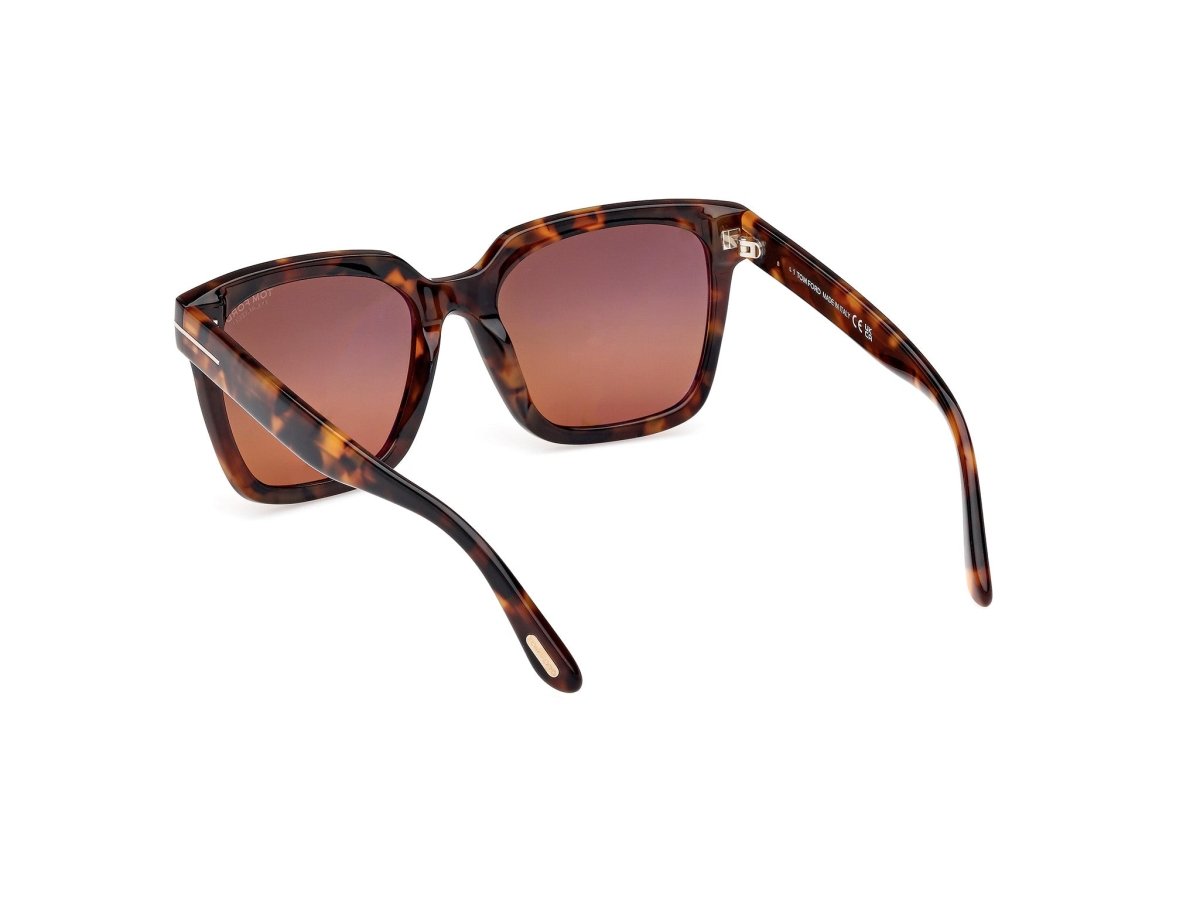 Dark Havana Female Sunglasses Tom Ford 889214531605