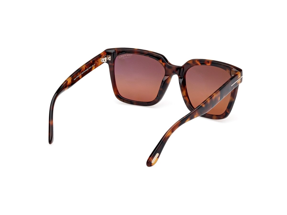 Dark Havana Female Sunglasses Tom Ford 889214531605
