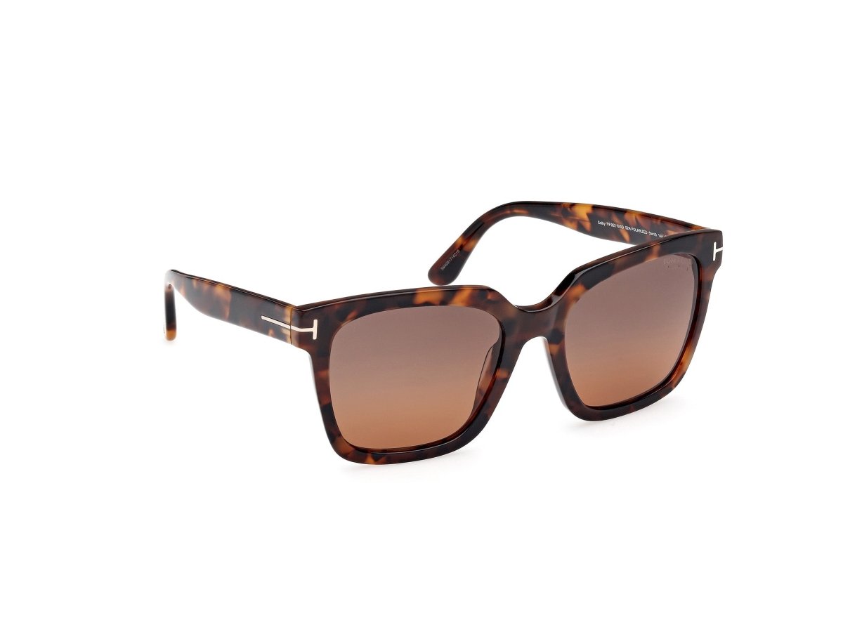 Dark Havana Female Sunglasses Tom Ford 889214531605