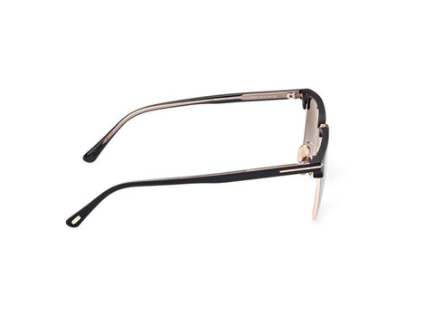 Shiny Rose Gold Male Sunglasses Tom Ford 889214384720