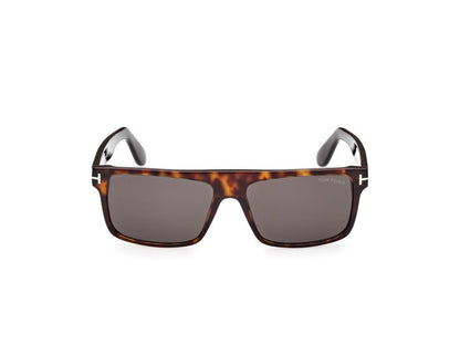 Dark Havana Male Sunglasses Tom Ford 889214384829