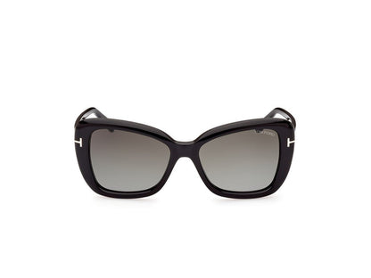 Shiny Black Female Sunglasses Tom Ford 889214385161