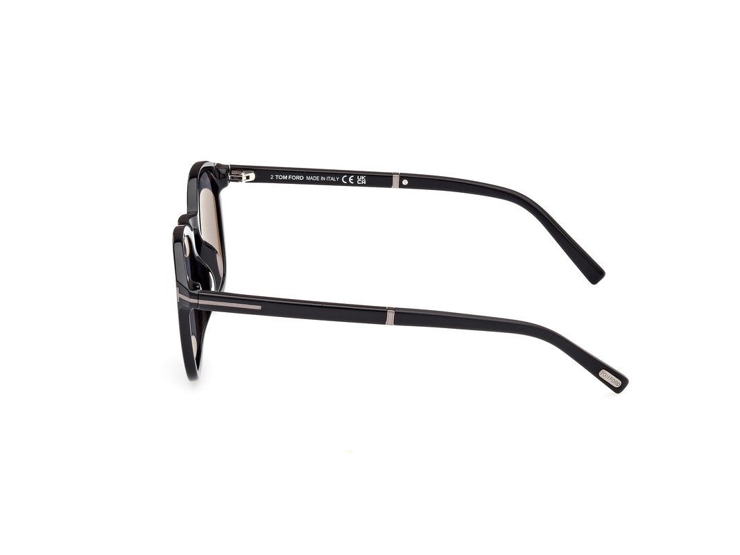 Shiny Black Male Sunglasses Tom Ford 889214403247
