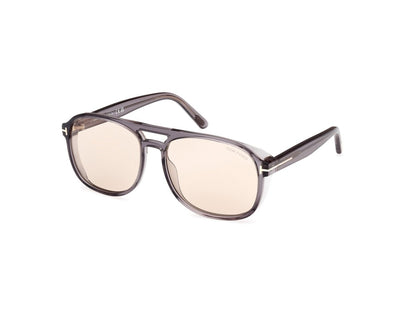 Grey Brown Male Sunglasses Tom Ford 889214403315
