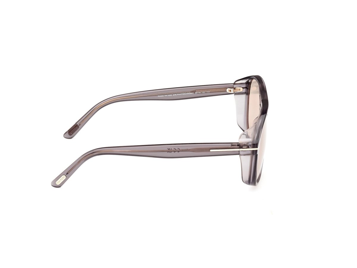 Grey Brown Male Sunglasses Tom Ford 889214403315