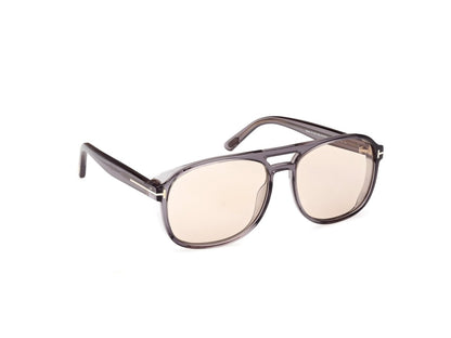 Grey Brown Male Sunglasses Tom Ford 889214403315