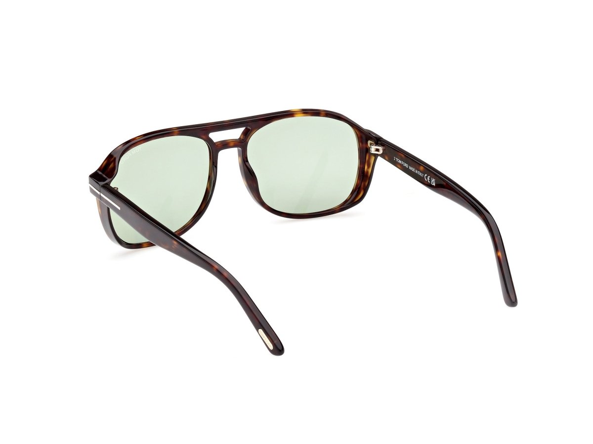 Dark Havana Green Male Sunglasses Tom Ford 889214403339