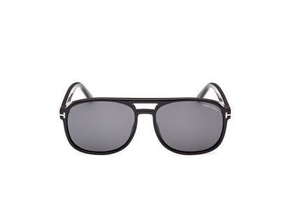 Shiny Black Male Sunglasses Tom Ford 889214403308