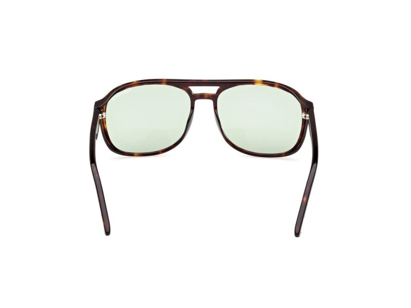 Dark Havana Male Sunglasses Tom Ford 889214403339