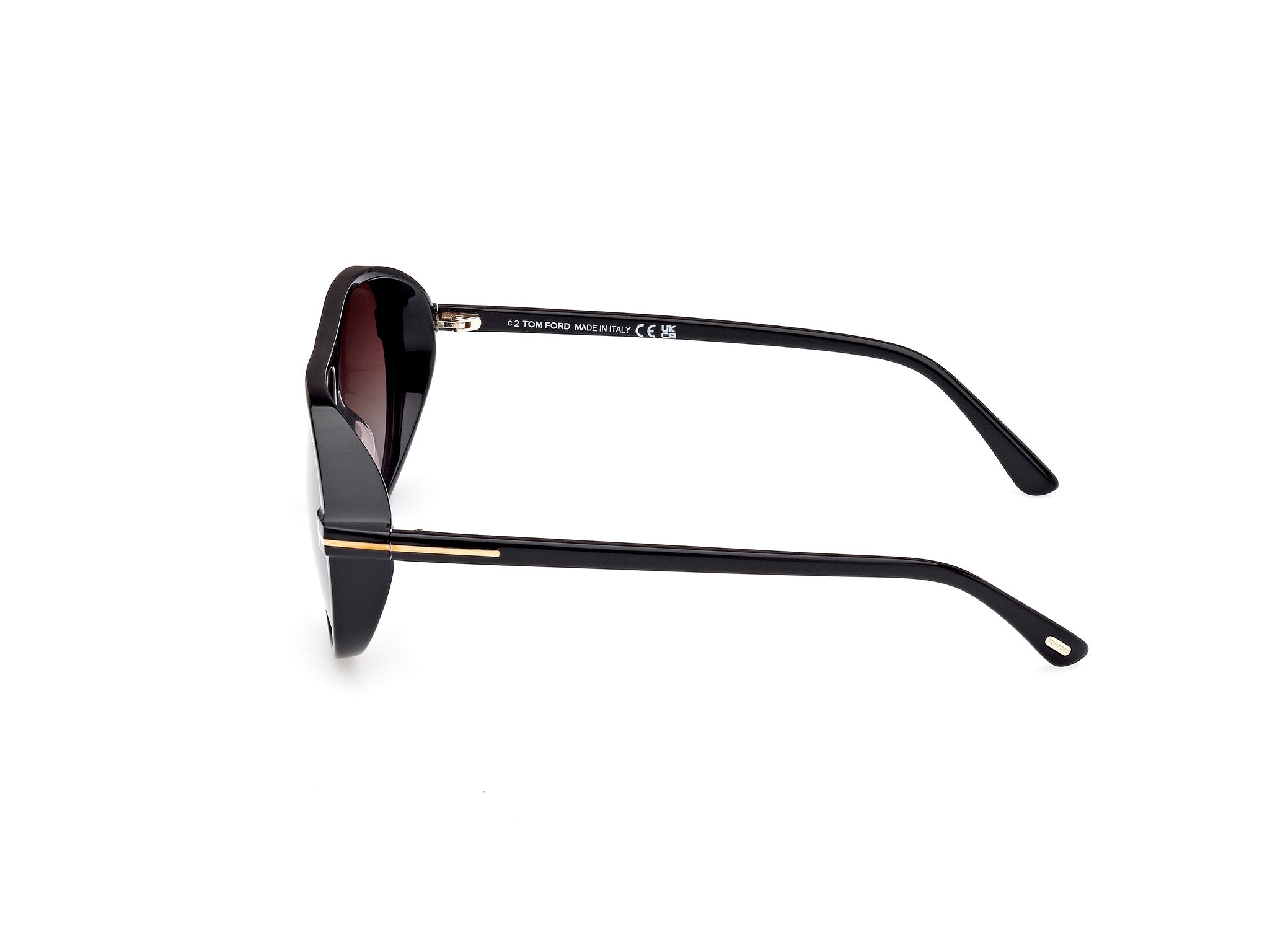 Tom Ford FT1023 Shiny Black / Smoke Gradient 889214403346