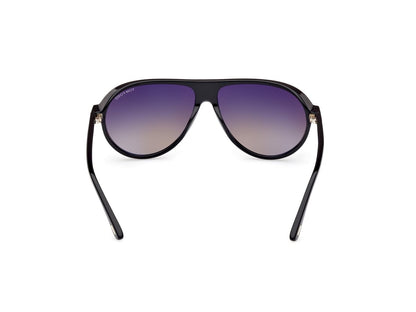Tom Ford FT1023 Shiny Black / Smoke Gradient 889214403346