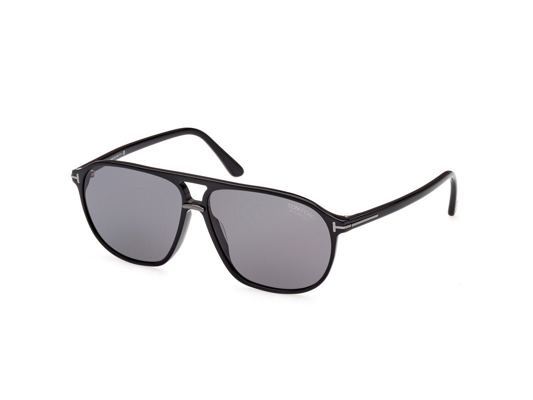 Shiny Black Male Sunglasses Tom Ford 889214403421