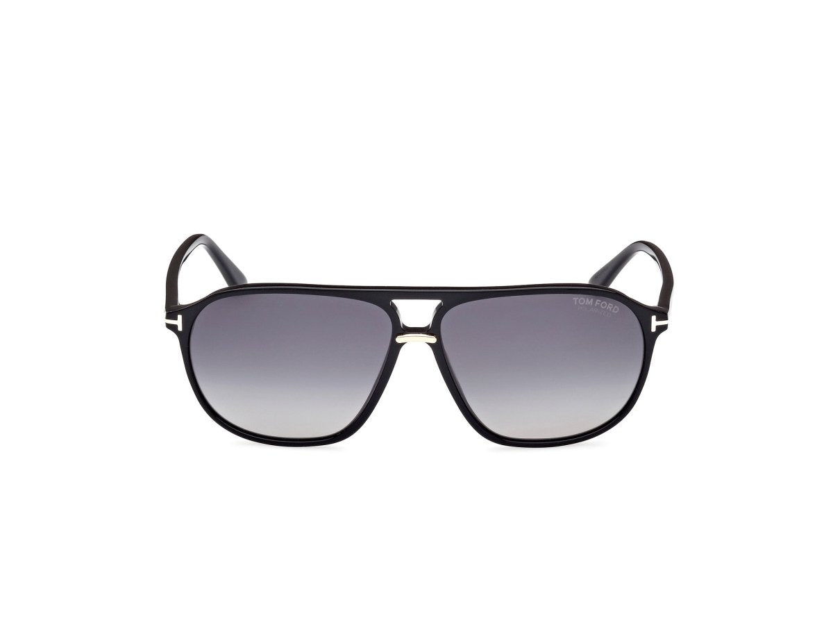 Shiny Black Male Sunglasses Tom Ford 889214442369