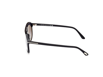 Shiny Black Male Sunglasses Tom Ford 889214442369