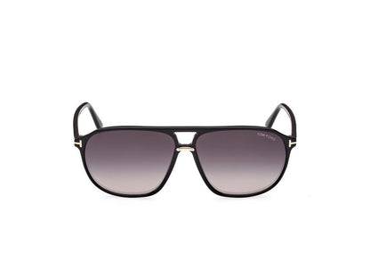 Shiny Black Male Sunglasses Tom Ford 889214403384