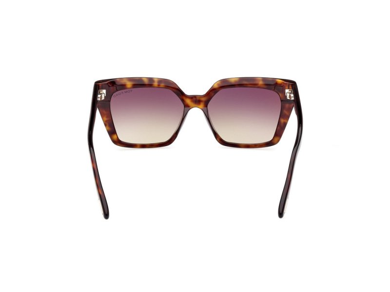 Dark Havana Female Sunglasses Tom Ford 889214403971