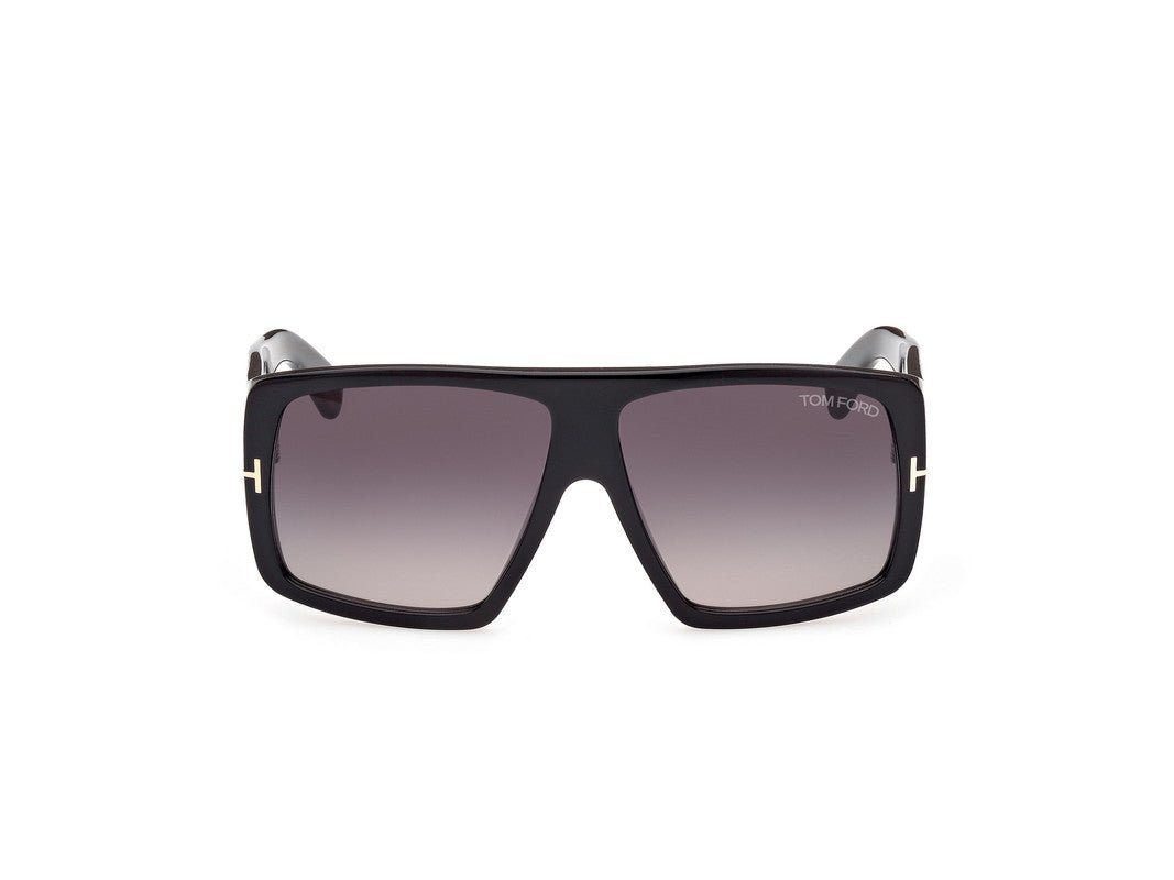 Shiny Black Unisex Sunglasses Tom Ford 889214403742