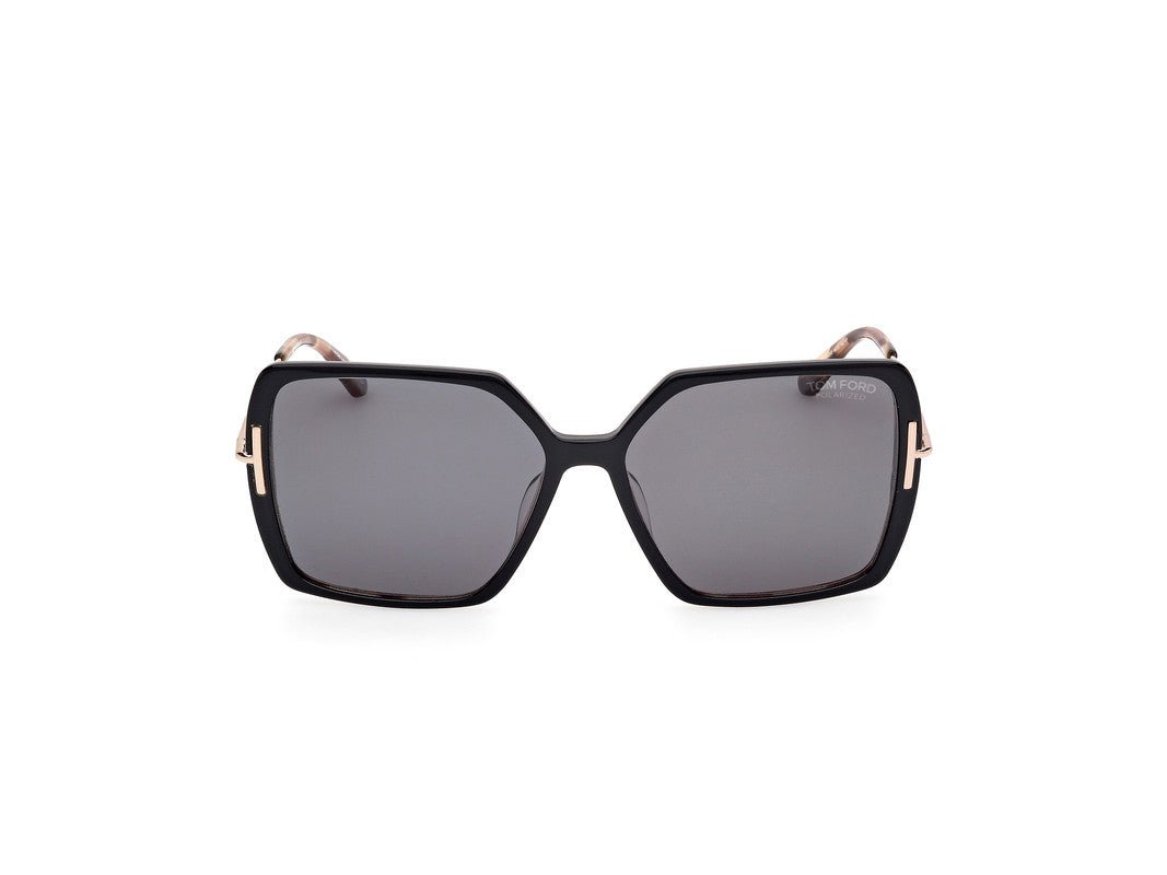 Black/Havana Female Sunglasses Tom Ford 889214542106