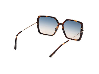 Dark Havana Female Sunglasses Tom Ford 889214542113