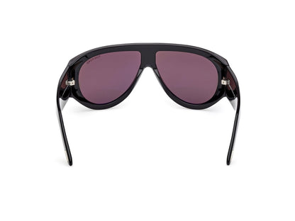 Shiny Black Male Sunglasses Tom Ford 889214602701