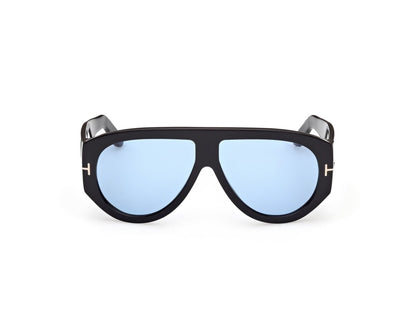 Shiny Black Male Sunglasses Tom Ford 889214519788