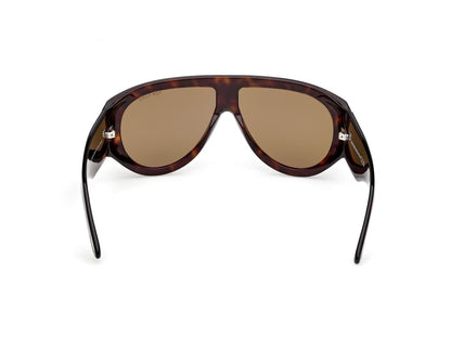 Dark Havana Male Sunglasses Tom Ford 889214602718