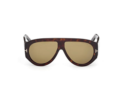 Dark Havana Male Sunglasses Tom Ford 889214602718