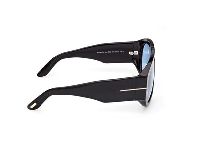 Shiny Black Male Sunglasses Tom Ford 889214519788
