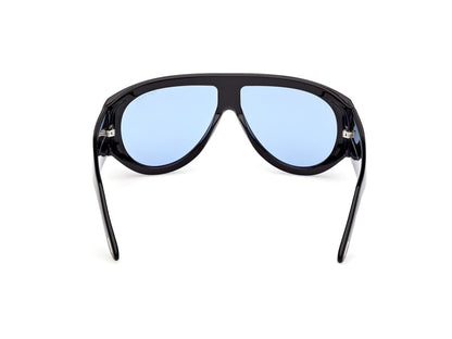 Shiny Black Male Sunglasses Tom Ford 889214519788