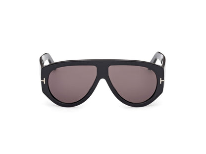 Shiny Black Male Sunglasses Tom Ford 889214602701