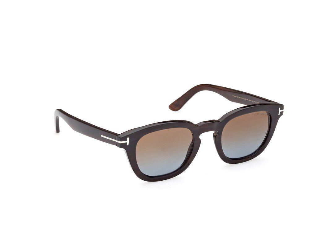 Shiny Black Male Sunglasses Tom Ford Private Collection 889214417282