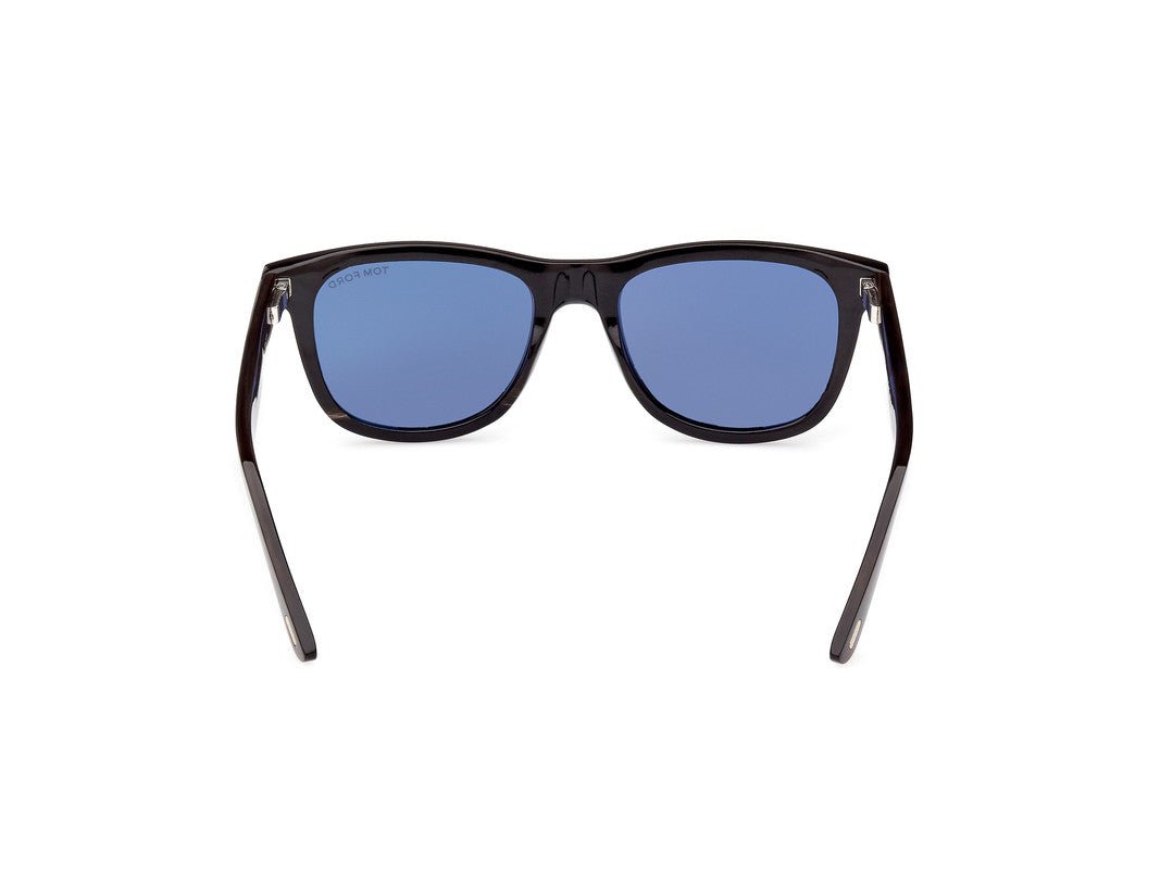Shiny Black Male Sunglasses Tom Ford Private Collection 889214417305